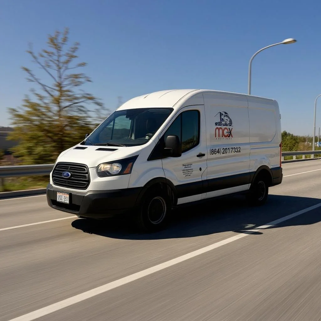 Camión de carga de Max Logistic Services para fletes en Tijuana, Baja California